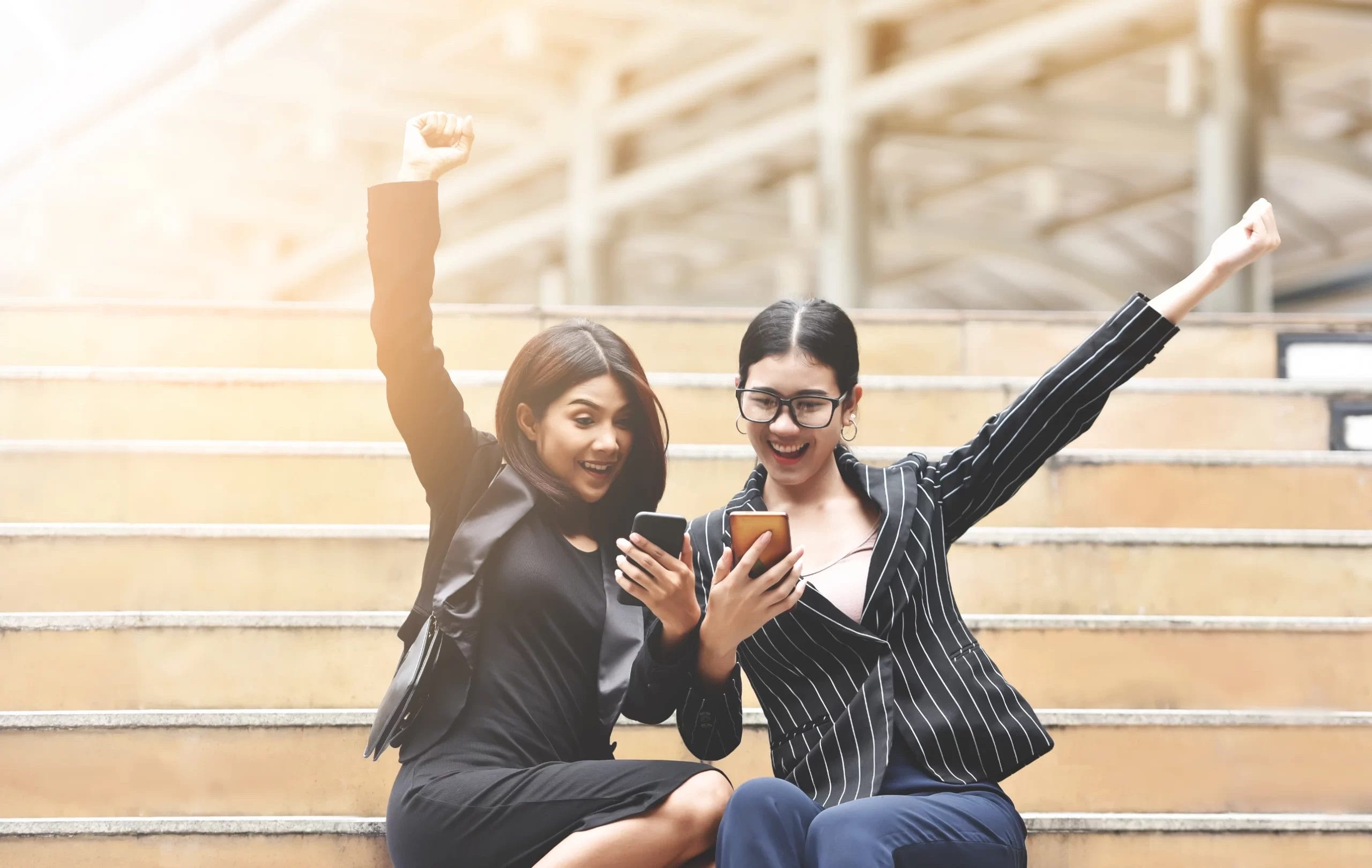 exciting or excellent situation