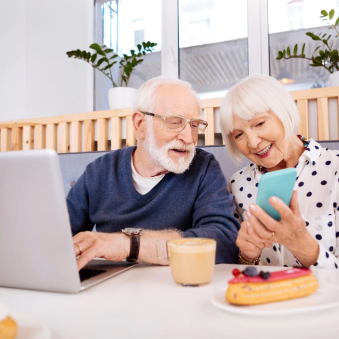 boomers spending money on tech gadgets