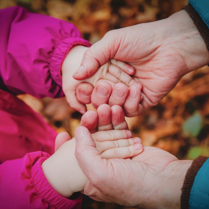 grandparent and grandchild