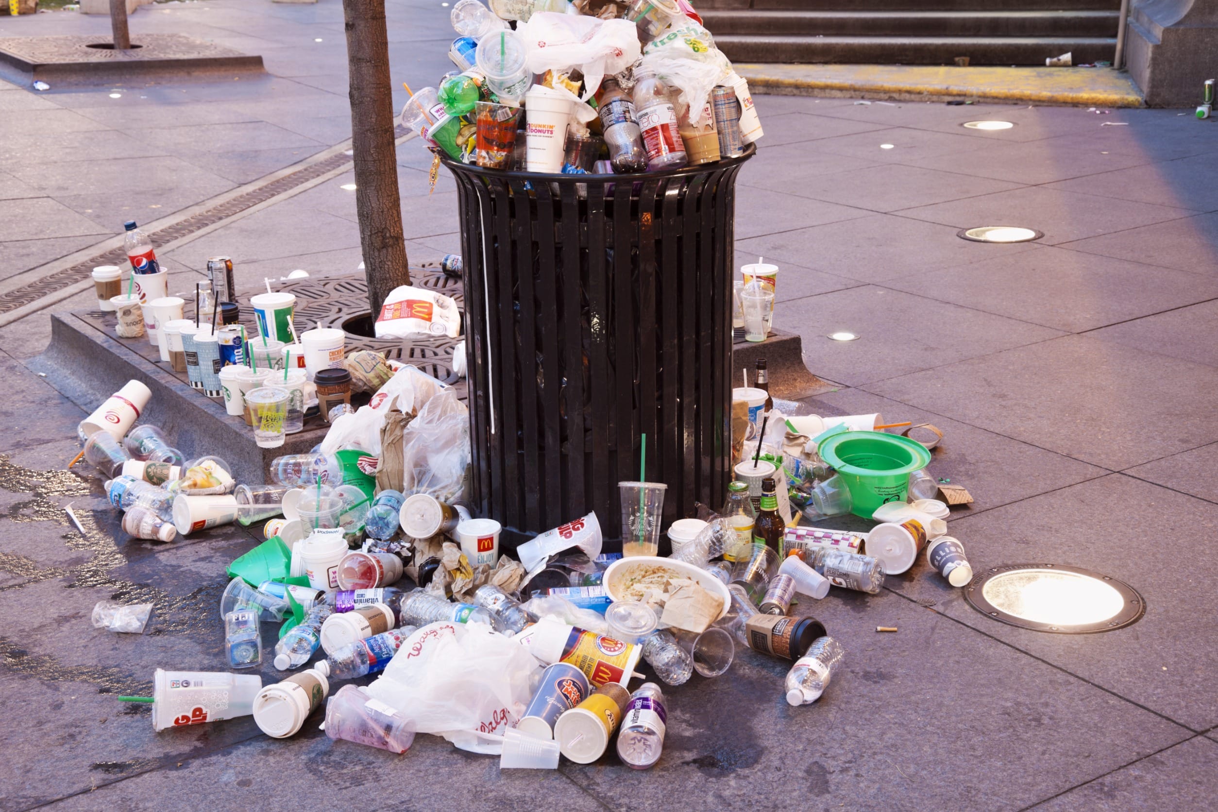 infrequent trash collection