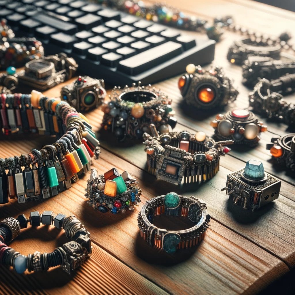 e-waste jewelry