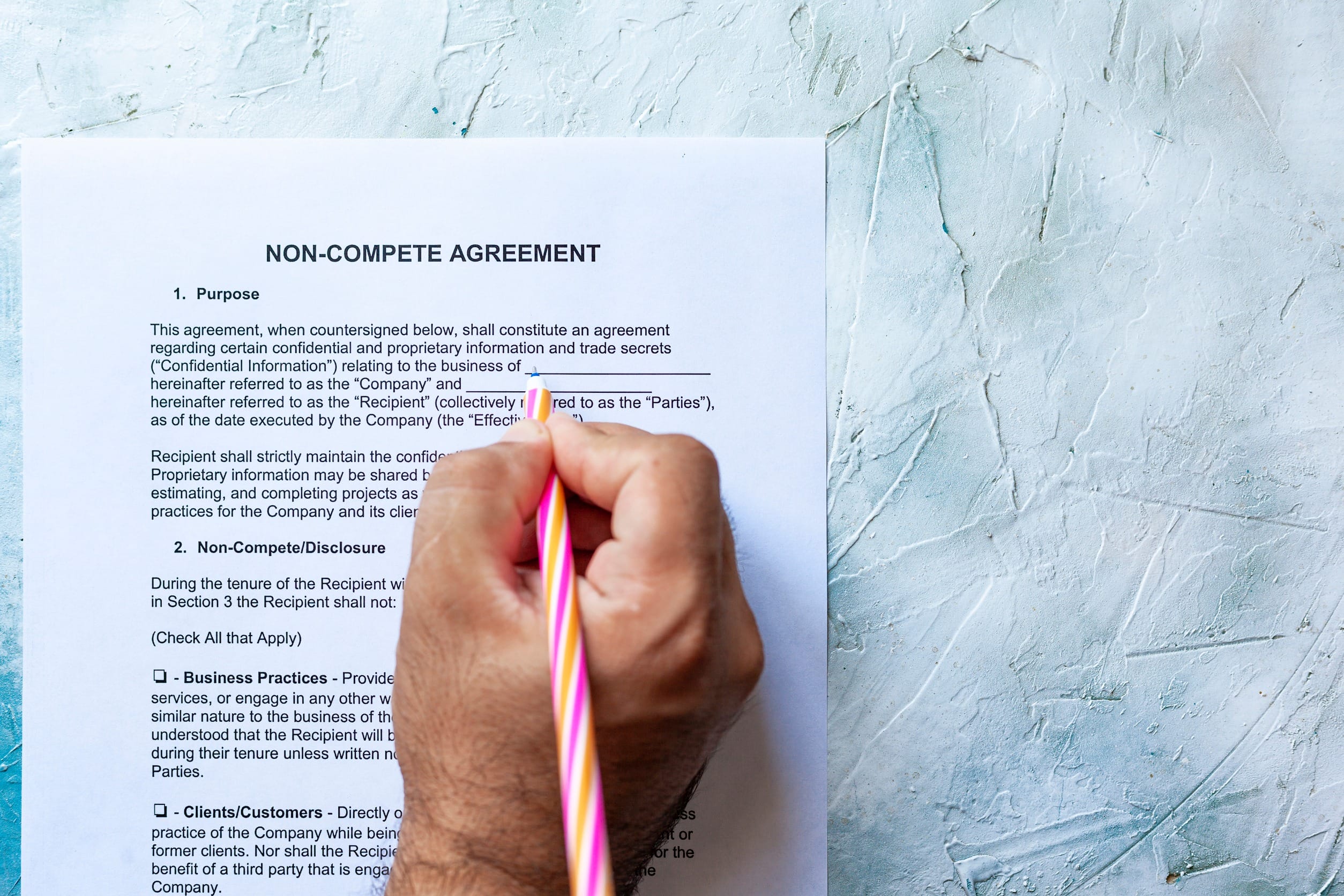 non-compete clause
