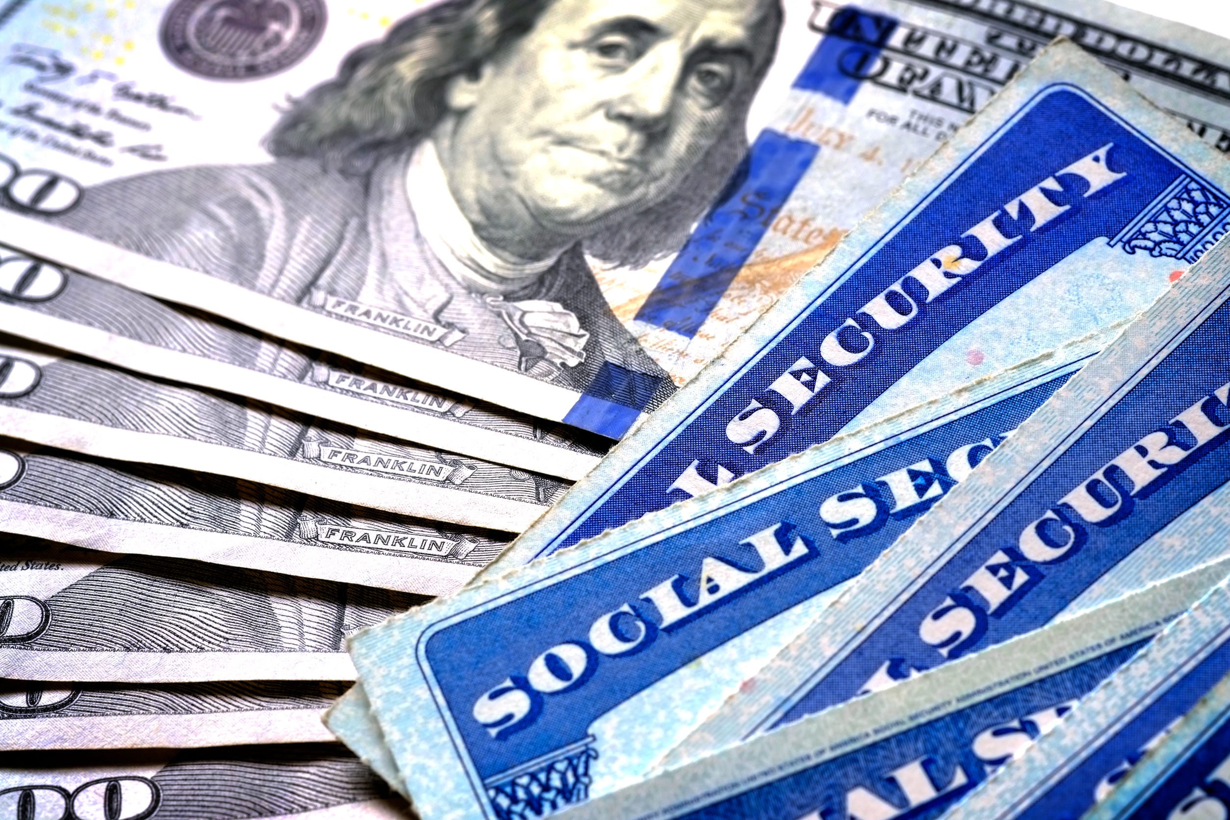 Social Security Cards for identification and retirment USA