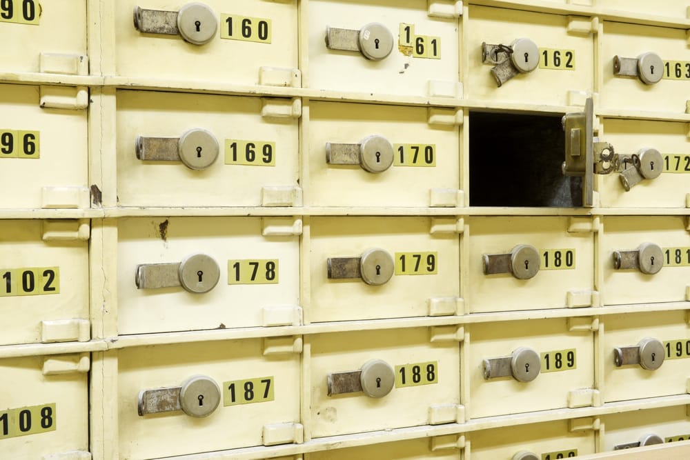 Things You Should Never, Ever Put In A Bank Safe Deposit Box