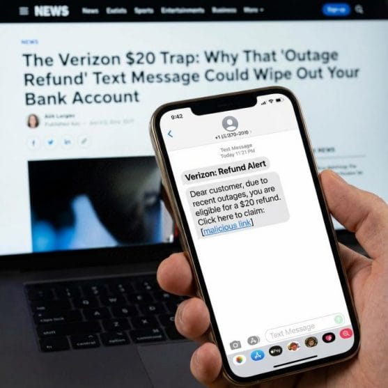 That 'Outage Refund' Text Message Could Wipe Out Your Bank Account
